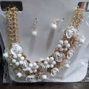 New fashion necklace with earrings